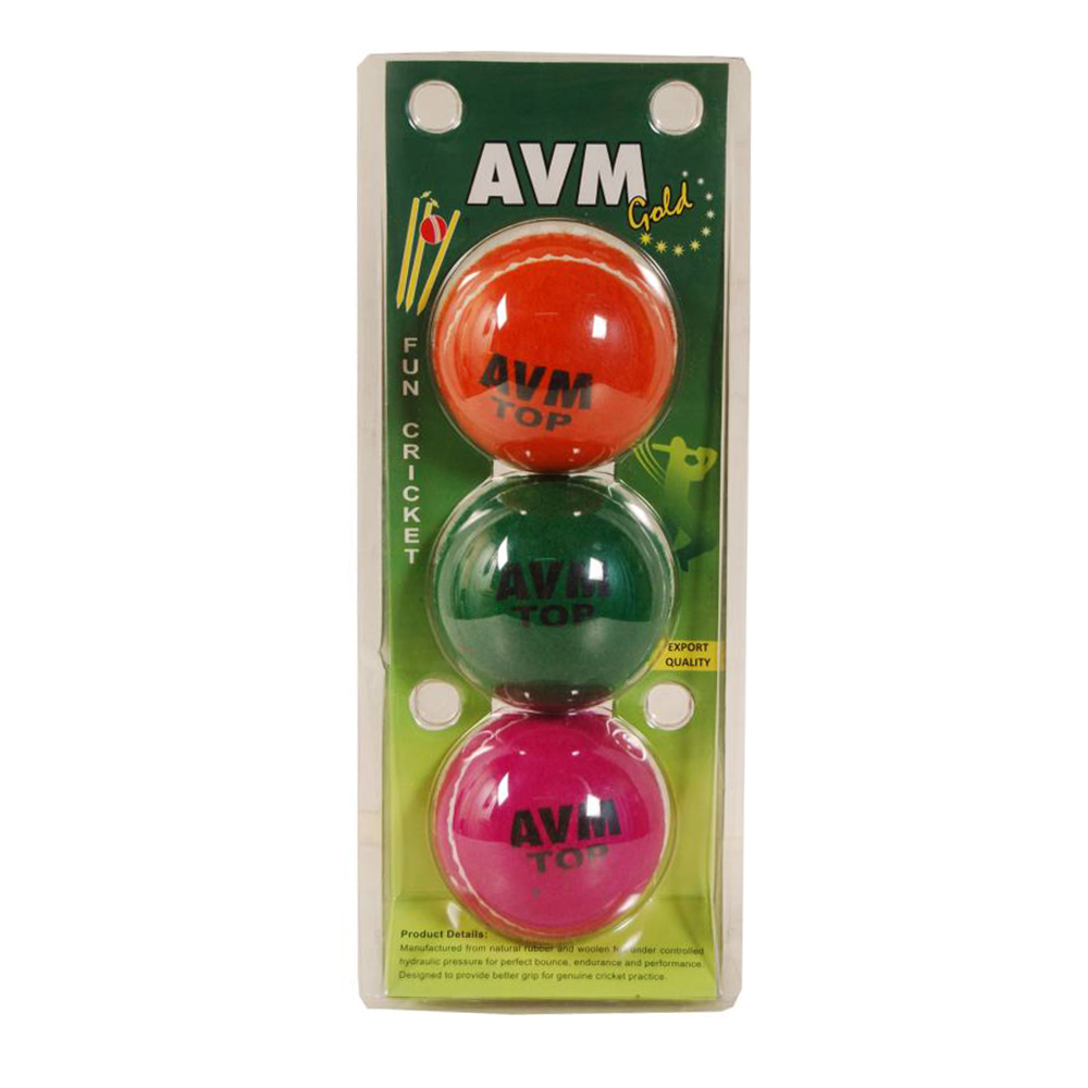 Avm Gold Tennis Balls Pack of 3