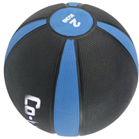 Co-fit Two Tone Color Medicine Ball - 2KG