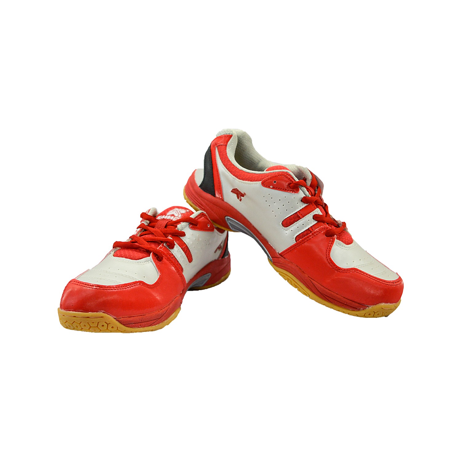 Kamachi B 3K Men badminton Shoe Red Grey
