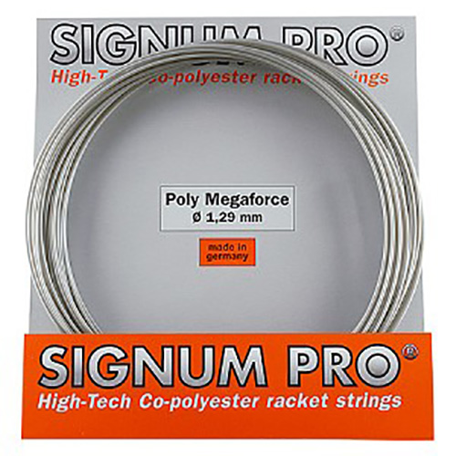 Signum Pro Poly Megaforce 16 String Set (12 m) - Light Silver