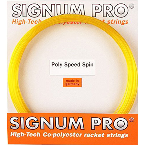 Signum Pro Poly Speed Spin 16 String Set (12 m) - Gold