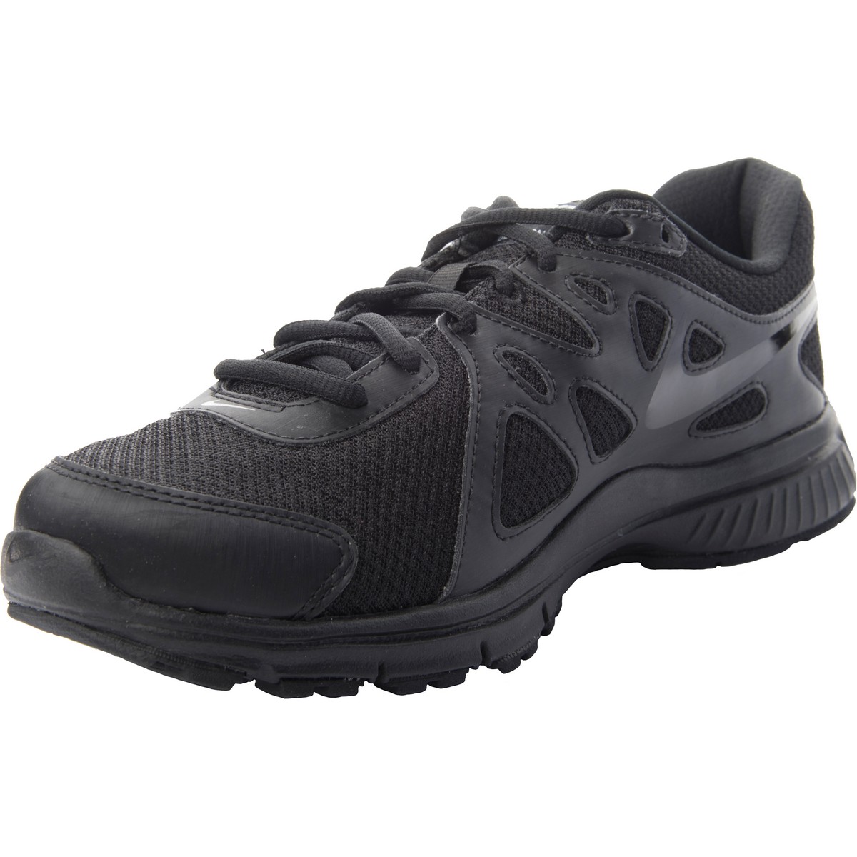 Nike revolution 2 black velcro school shoes shop