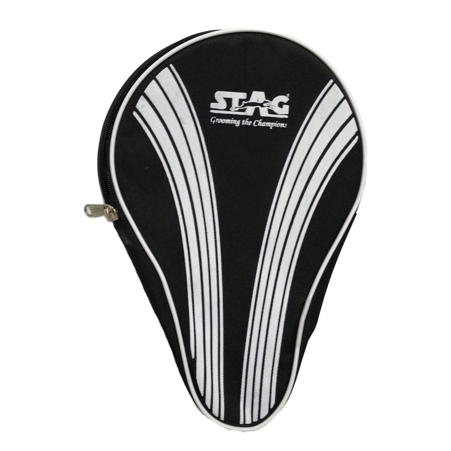 Stag TT 706 Racket Cover With Padding - Black & White