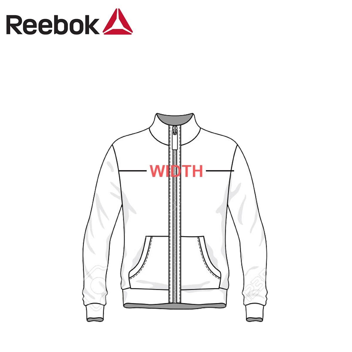 reebok windcheater jacket reebok tracksuit size chart